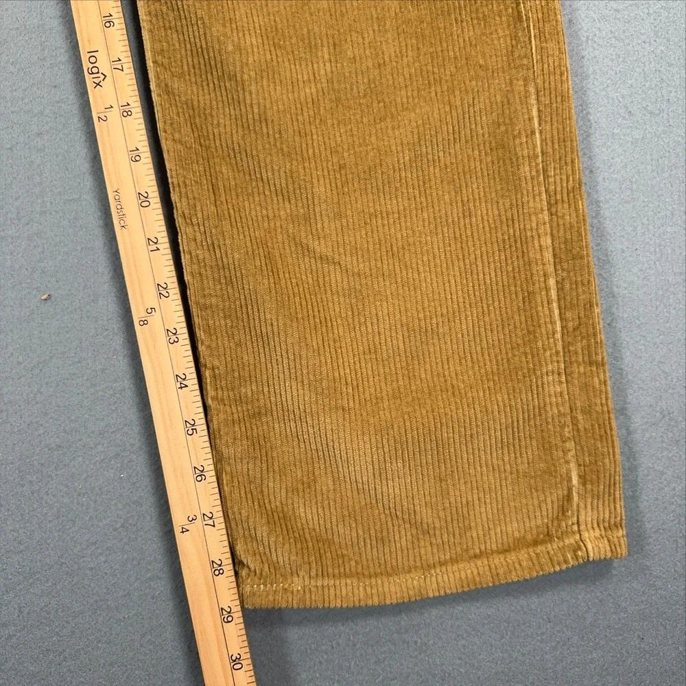 Levis 514 Straight Fit Corduroy Pants Tan Mustard W30 L30 A0964-1842